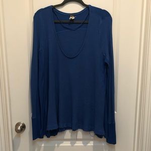 Free People Waffle Tunic